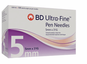 BD/Embecta Nano 2nd GEN 5 MM Pen Needles