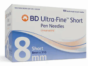 BD/Embecta Nano 2nd GEN 8 MM Pen Needles